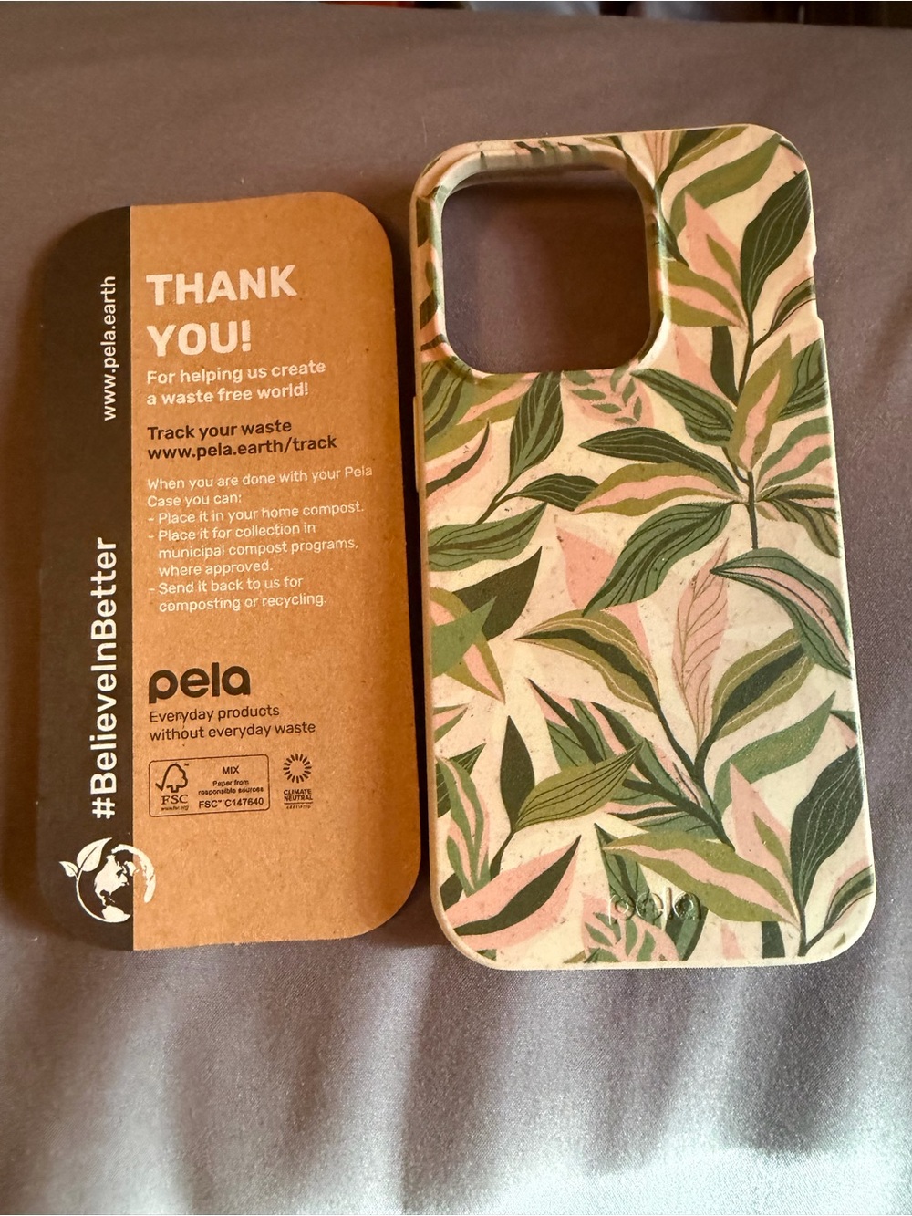 New Pela iPhone 14p case